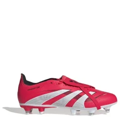 adidas Predator League Fold Over Tongue Soft Ground Football Boots in Red