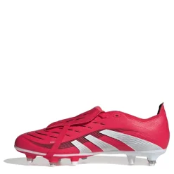 adidas Predator League Fold Over Tongue Soft Ground Football Boots in Red