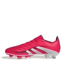 adidas Predator League Soft Ground Football Boots in Red