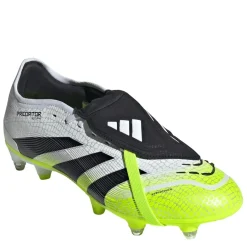 adidas Predator Pro Fold Over Tongue Soft Ground Football Boots in White