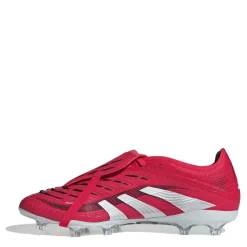 adidas Predator Pro Fold Over Tongue Firm Ground Football Boots in Red