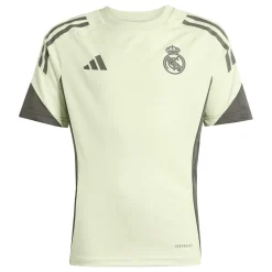 adidas Real Madrid Tiro 25 Competition Training Shirt 2025 2026 Juniors in Green