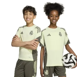 adidas Real Madrid Tiro 25 Competition Training Shirt 2025 2026 Juniors in Green
