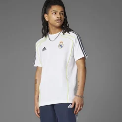 adidas Real Madrid Ubackpack T-Shirt Adults in White