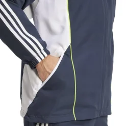 adidas Real Madrid Ubackpack Tracksuit Top Adults in Blue