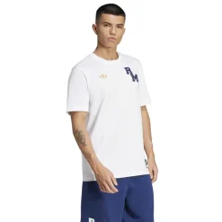 adidas Real Madrid Vrct Tee in White