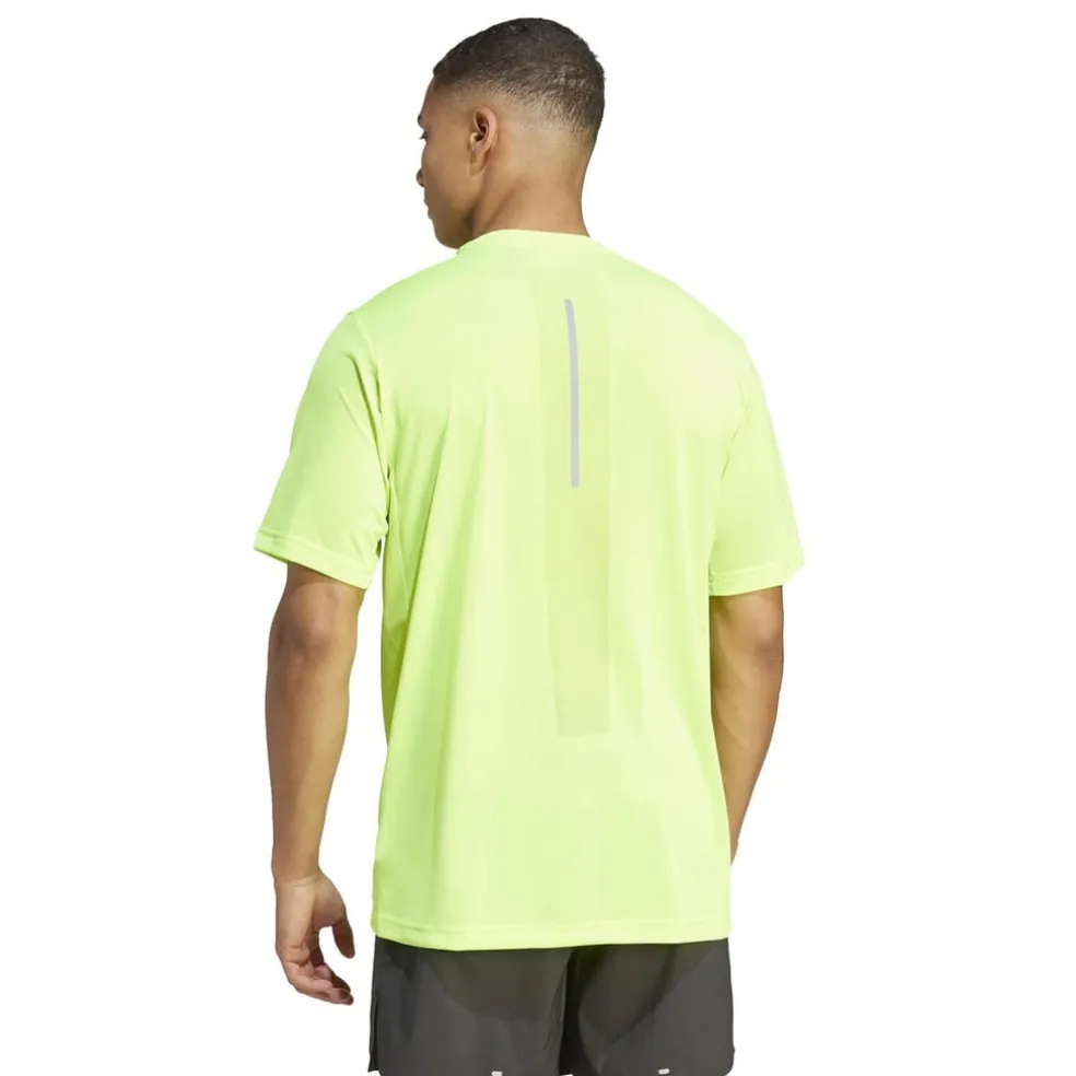 adidas Regular Fit Crew Neck T-Shirt in Green