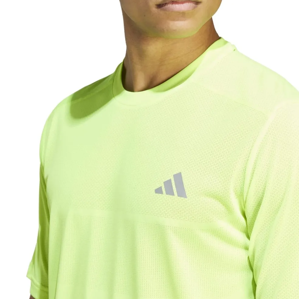 adidas Regular Fit Crew Neck T-Shirt in Green