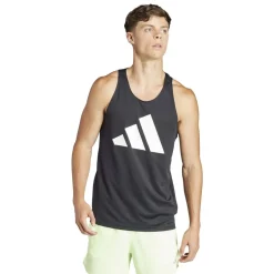 adidas Run It Tank Top in Black