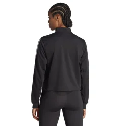 adidas 90s Regular Fit Mock Neck Jacket in Black