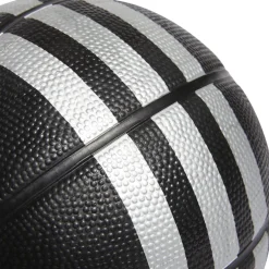 adidas 3s Rubber Mini Basketball in Black