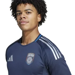 adidas San Diego Fc Authentic Home Shirt 2025 Adults in Blue