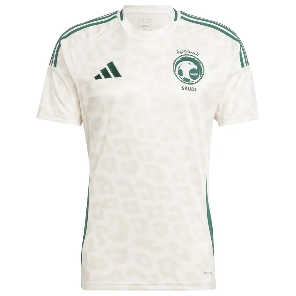 adidas Saudi Arabia Away Shirt 2024 Adults in White