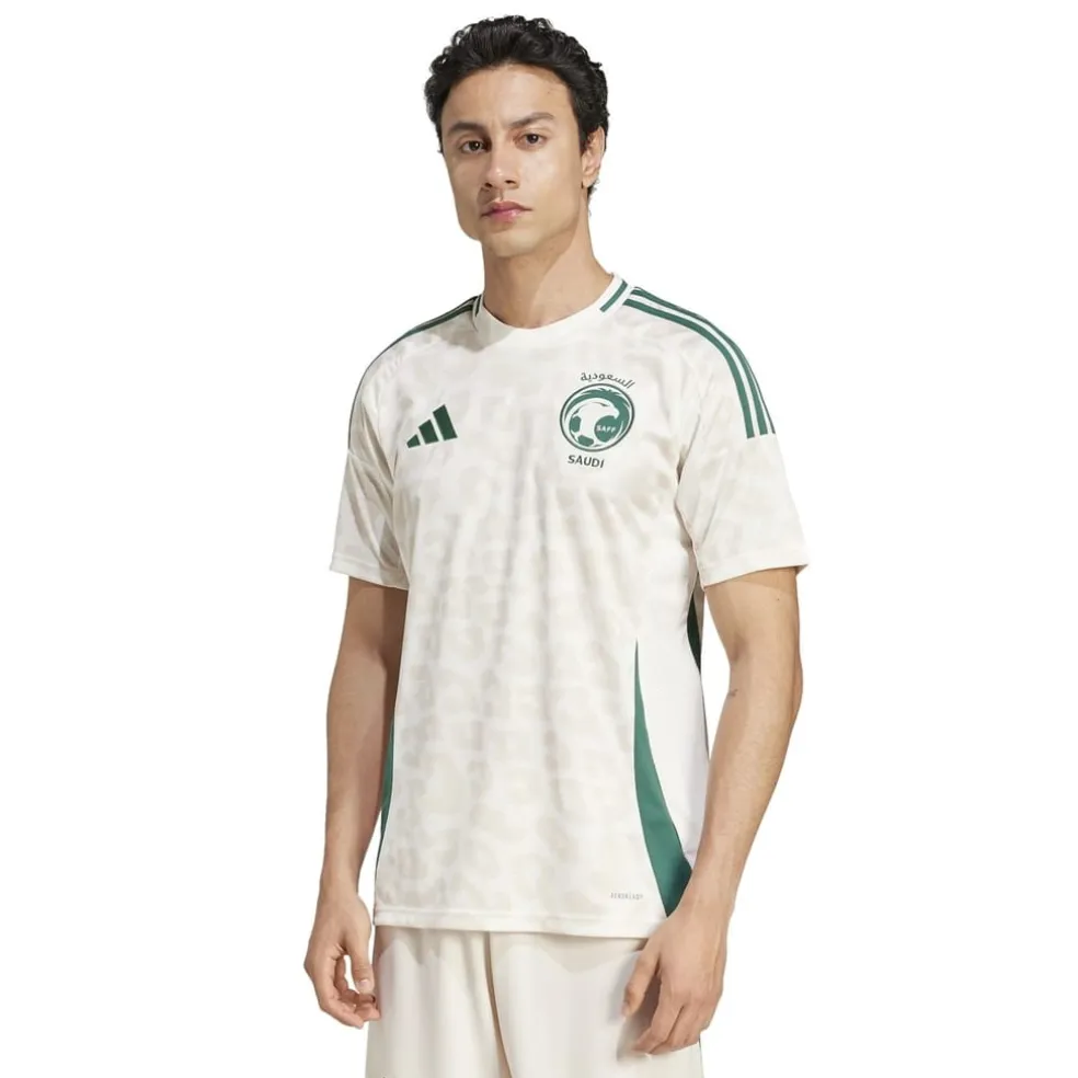 adidas Saudi Arabia Away Shirt 2024 Adults in White