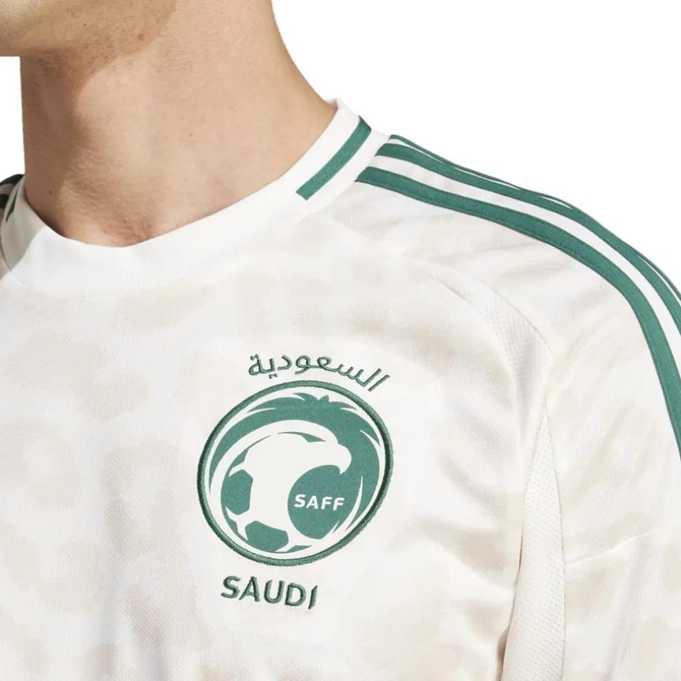 adidas Saudi Arabia Away Shirt 2024 Adults in White