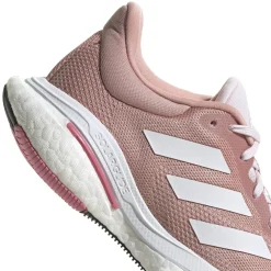 adidas Solarglide 5 Running Shoes in Pink white