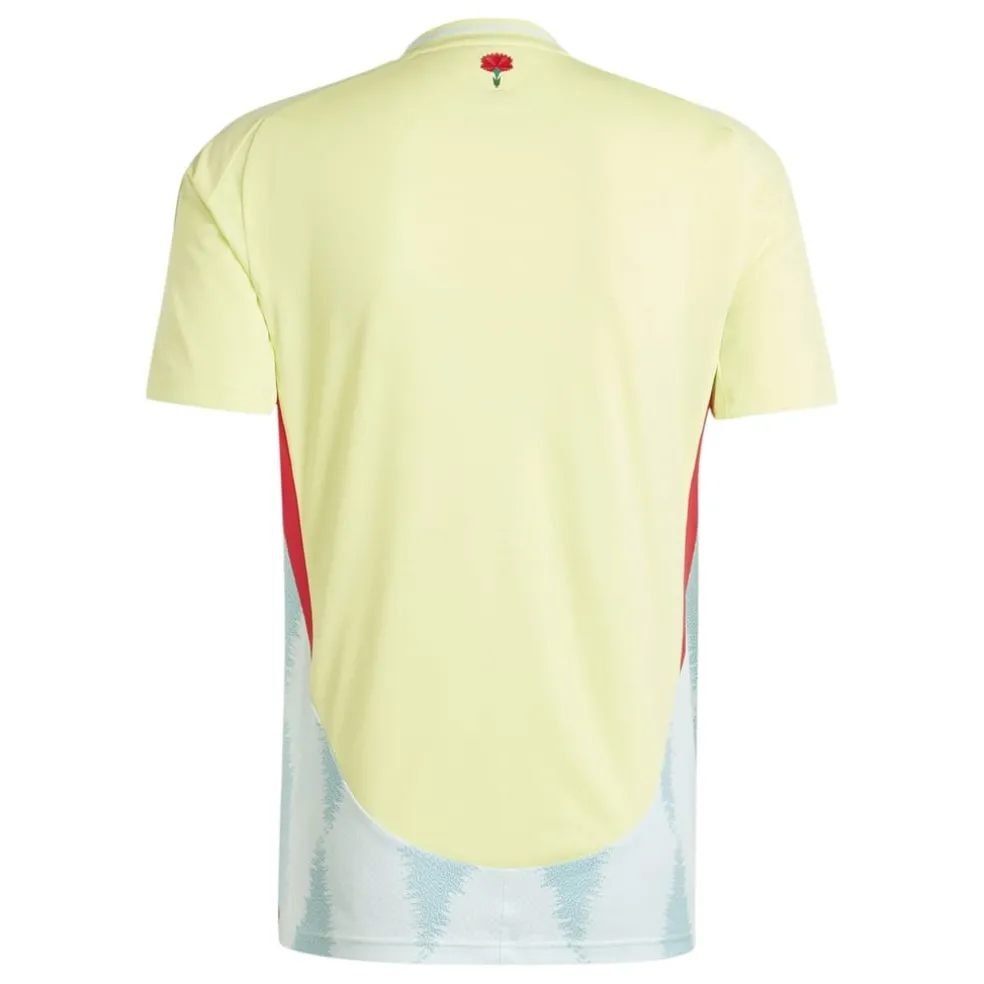 adidas Spain Away Shirt 2024 Adults in Yellow