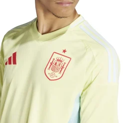 adidas Spain Away Shirt 2024 Adults in Yellow