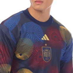 adidas Spain Pre-Match Warm Top in Blue