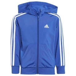 adidas Stripe Poly Tracksuit in Blue