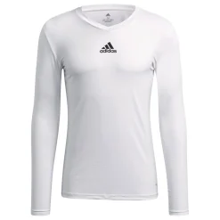 adidas Team Base Tee in White