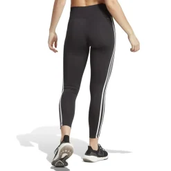 adidas Techfit 3 Stripes 7 8 Leggings in Black
