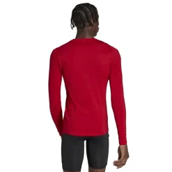 adidas Techfit Aeroready Long Sleeve Long Sleeve Top in Red