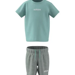 adidas Tee Short Set Bb53 in Green