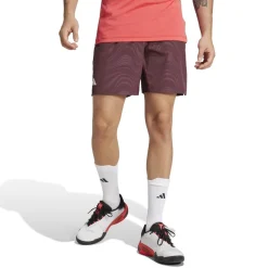 adidas Tennis Pro Climacool 7 Inch Ergo Shorts in Red