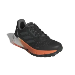 adidas Terrex Agravic Flow 2.0 Trail Running Shoes in Black Grey