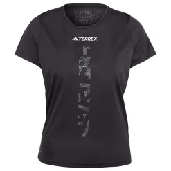 adidas Terrex Agravic Trail Running T-Shirt in Black