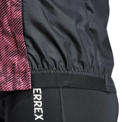 adidas Terrex Trail Running Wind Jacket in Pink