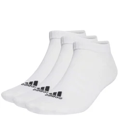adidas Thin Sportswear Low Socks 3p in White
