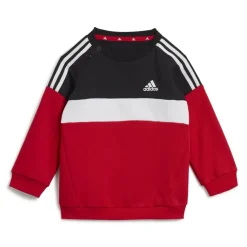 adidas Tiberio 3-Stripes Colorblock Leggings Set in Black-White