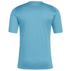 adidas Tiro Slim Fit Crew Neck T-Shirt in Blue