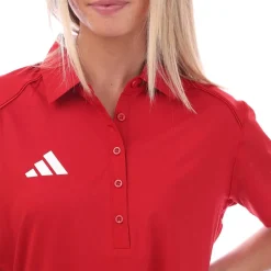 adidas Training Classic AEROREADY Polo Shirt in red white