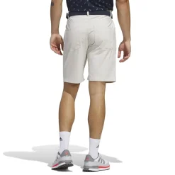 adidas Ultimate 365 Logo Print Athletic Shorts in Beige