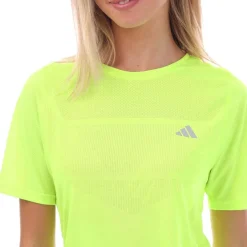 adidas Ultimate Knit T-Shirt in Lemon