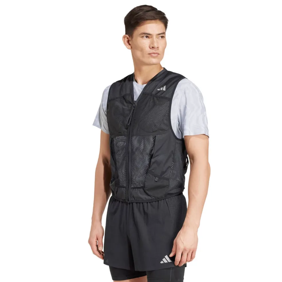 adidas Ultimate Pocket Vest in Black