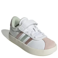 adidas Vl Court 3.0 El C Low Top Trainers Girls in White