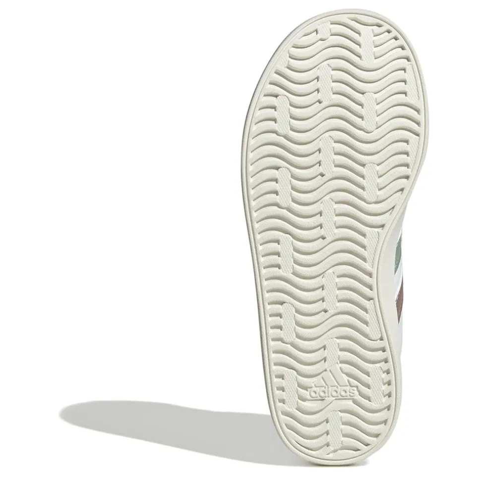 adidas Vl Court 3.0 El C Low Top Trainers Girls in White