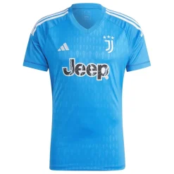 adidas V-Neck Regular Fit Short Sleeve Shirt in Blue