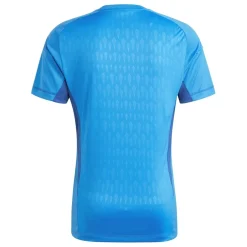 adidas V-Neck Regular Fit Short Sleeve Shirt in Blue