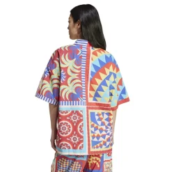 adidas W Farm Top in Blue