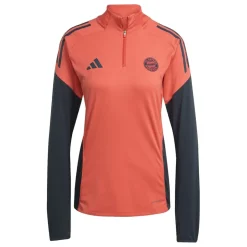 adidas Womens Bayern Munich Tiro 25 Competition Training Top 2025 2026 in Orange