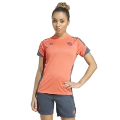 adidas Womens Bayern Munich Tiro 25 Competition Training Shirt 2025 2026 in Orange