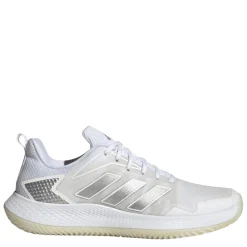 adidas Womens Defiant Speed Clay Tennis Shoes in White