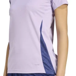 adidas Womens France Rugby Performance T-Shirt 2025 in Purple