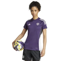 adidas Womens Manchester United Training Top 2025 2026 in Red