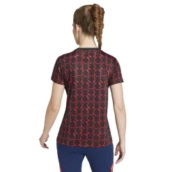 adidas Womens Mufc Preshi W T-Shirt in Black